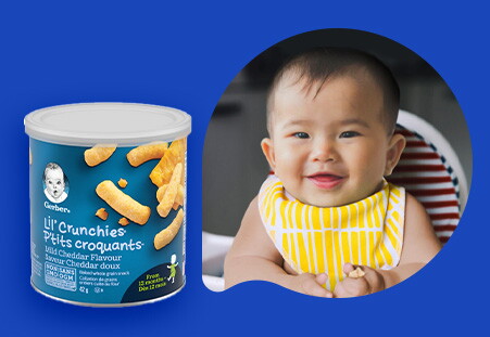 Gerber Canada Healthy Snacks for Baby & Toddler