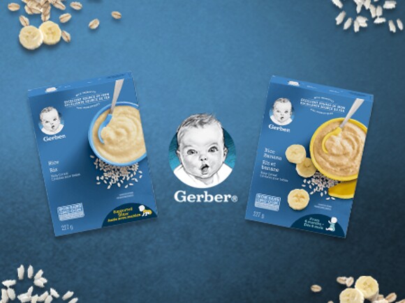 Aliments complémentaires: céréales pour bébés
