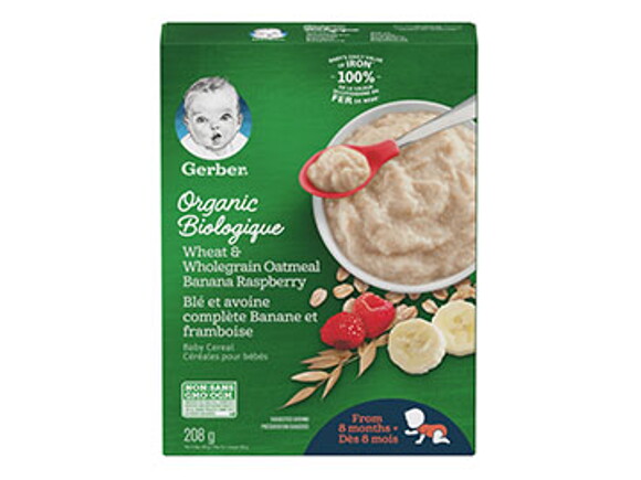 Gerber wheat hot sale biscuit cereal