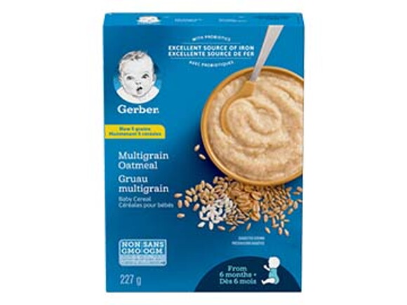 Gerber rice 2024 cereal age