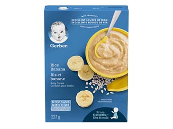 Gerber 2024 baby cereal