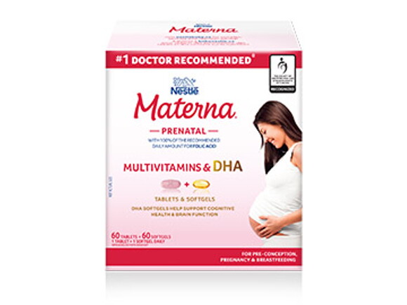 Prenatal Multivitamin DHA Supplement Pack Materna