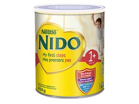 Nestlé Nido Boisson Nutr. Pour Tout-Petits 1 Saveur Lait - 850 g