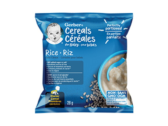 Gerber rice cereal store starter