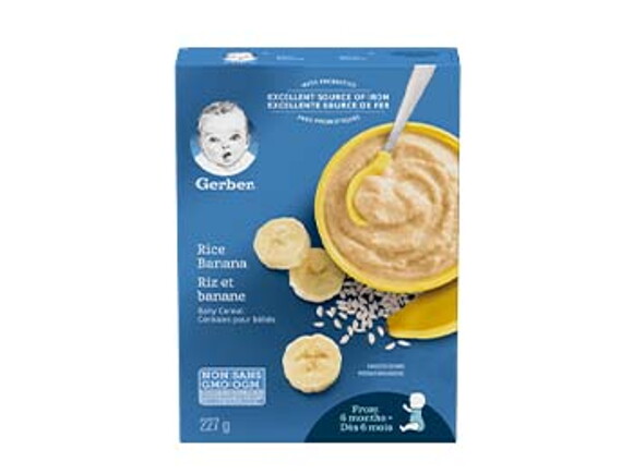 Gerber oatmeal on sale cereal age