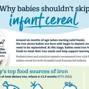 Why Babies Shouldn't Skip Infant Cereal Why Babies Shouldn't Skip Infant Cereal