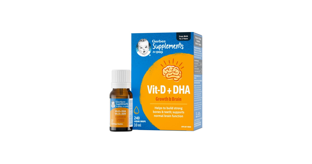 Gerber probiotic vitamin d 2024 drops