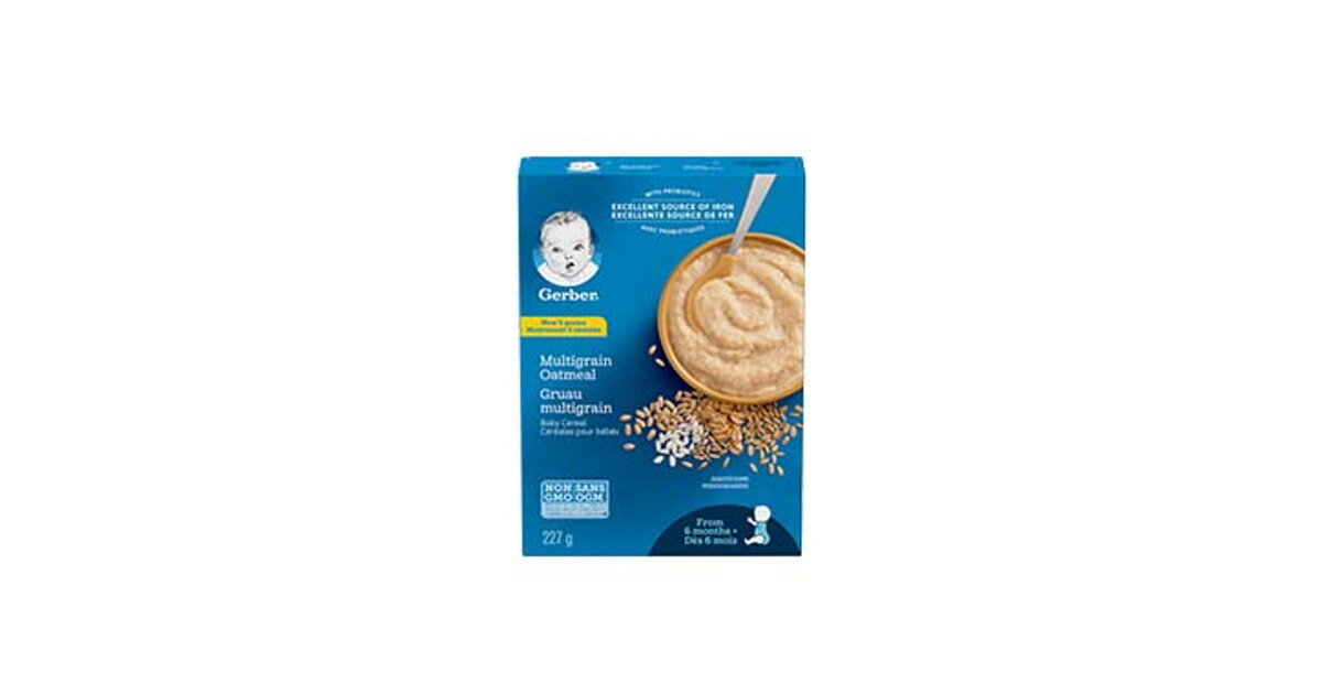 Gerber multigrain hot sale oatmeal